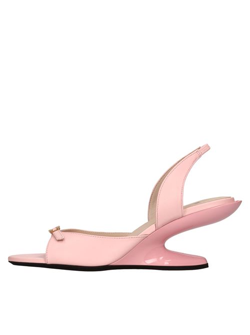 Sandali in pelle N°21 | CPXNV17002 X003ROSA